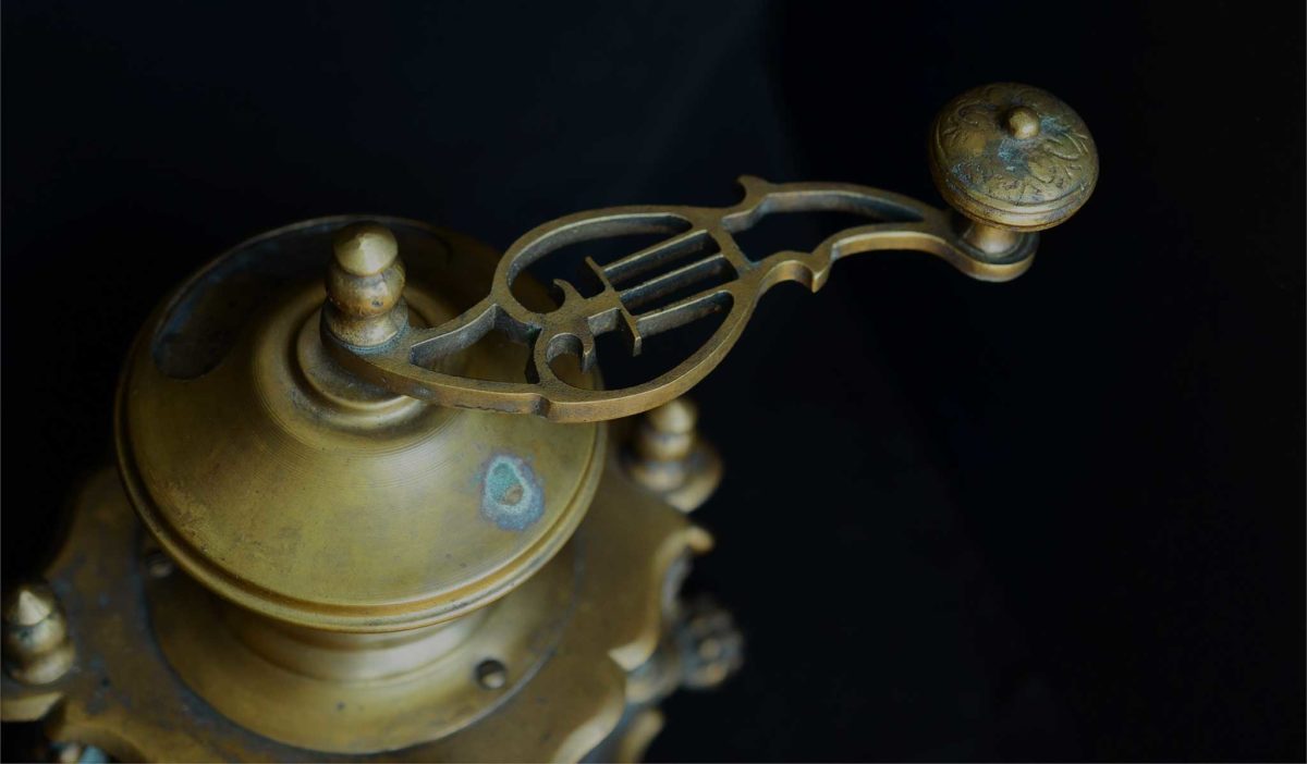 Kaffee mahlen. Mahlgrad