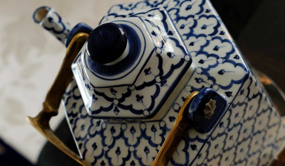 Karlsbader Porzellan Kanne